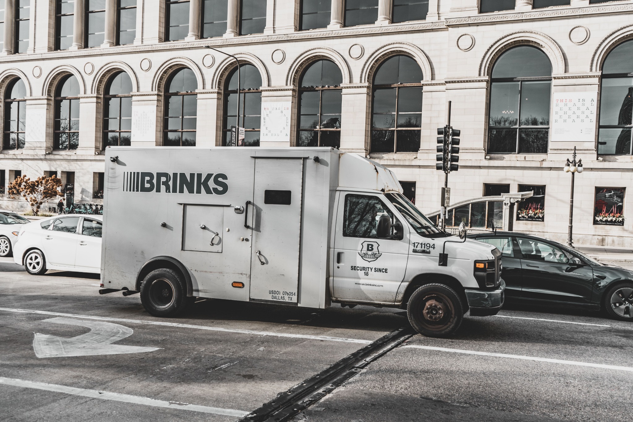Brinks armored vehicle