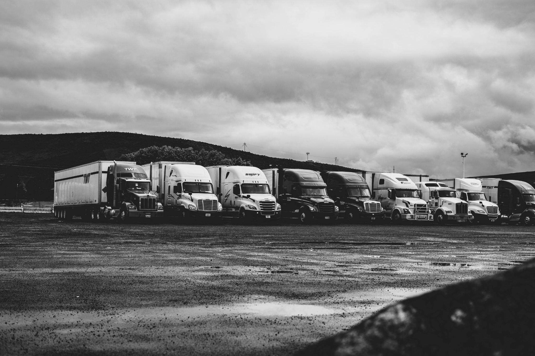 Industrial transportation fleet